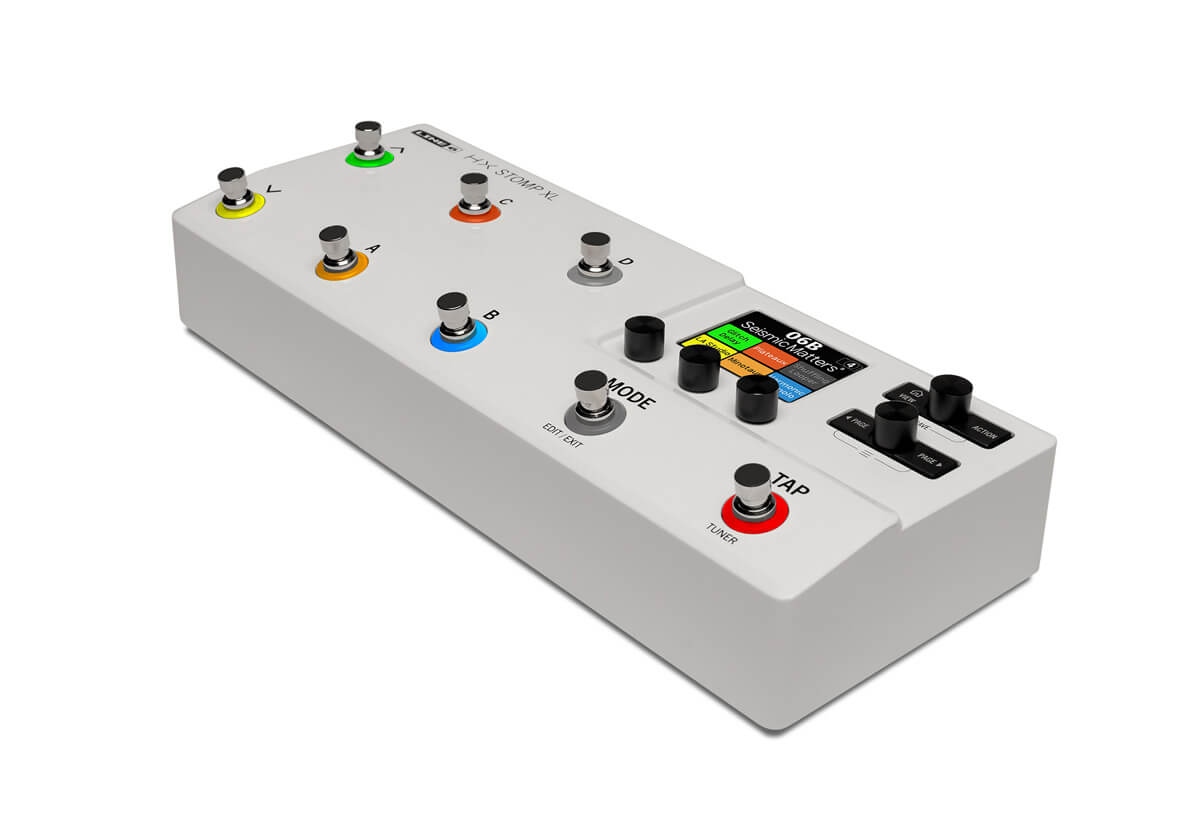 Line 6から限定ホワイト・カラーの“HX Stomp XL Limited Edition White
