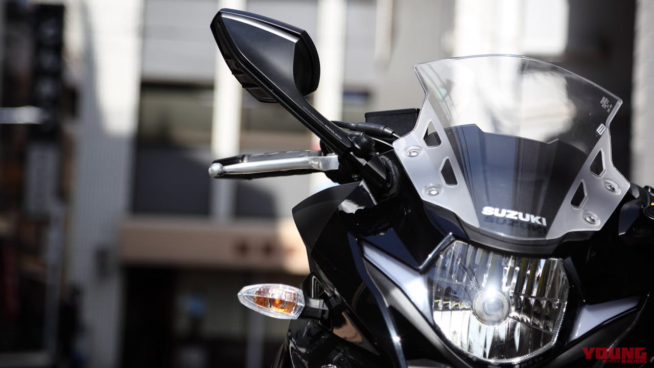 画像 No.3/12] ナポレオン カウリングミラー「リブラ2」試用インプレ