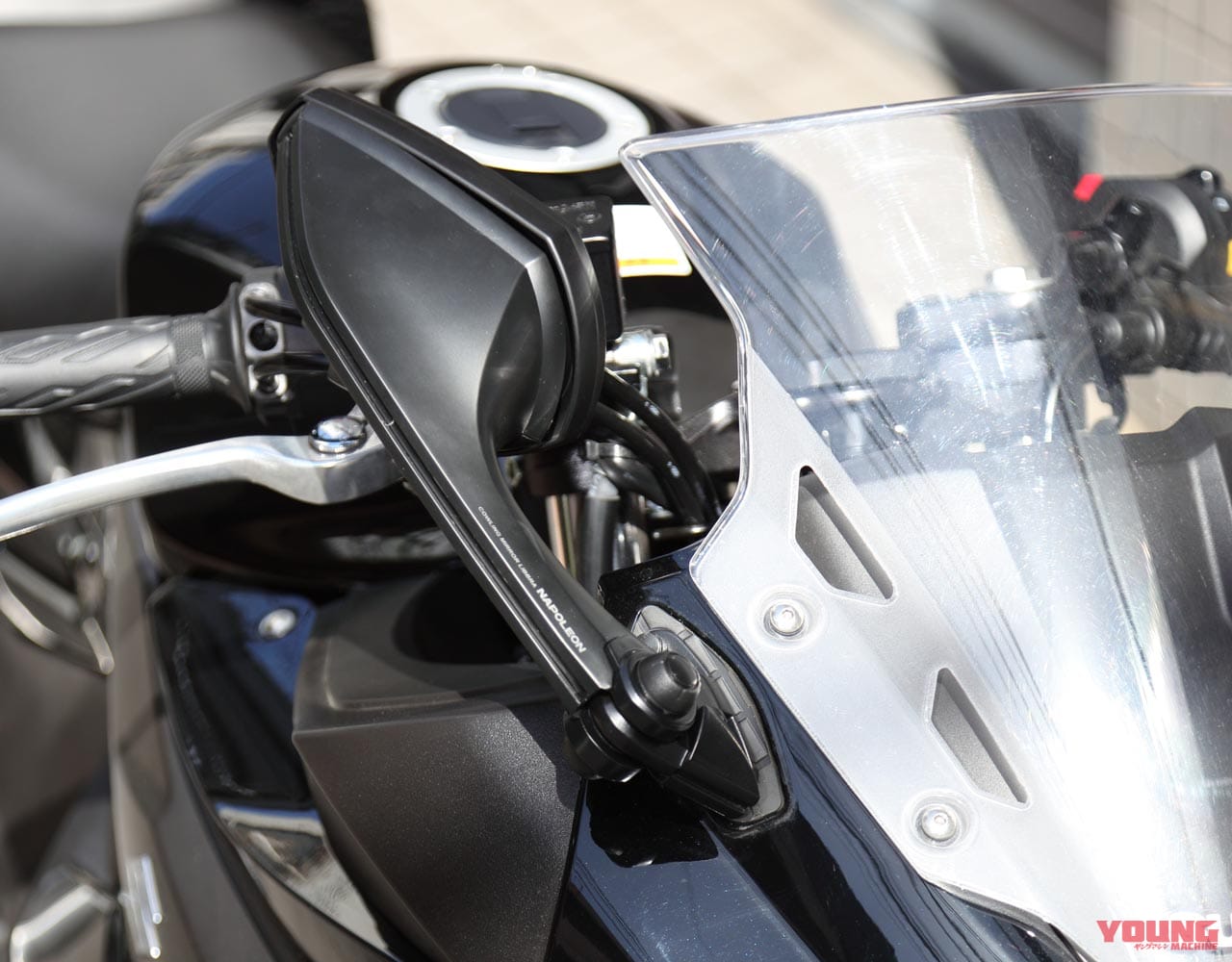 画像 No.7/12] ナポレオン カウリングミラー「リブラ2」試用インプレ