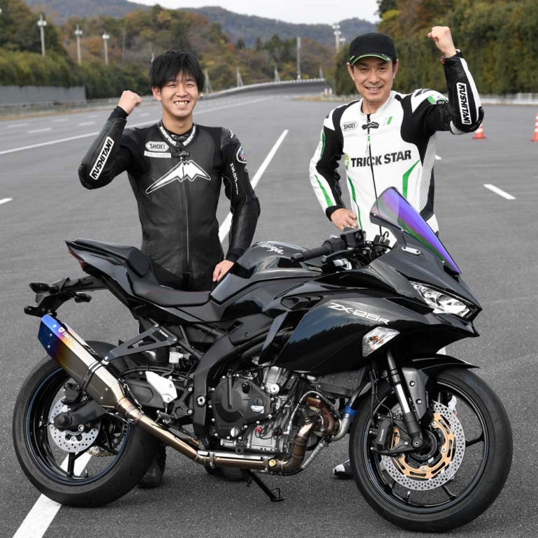 ニンジャZX-25Rにターボチャージャー装着で217.85km/hをマーク