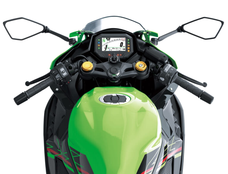 上級ミドル仕立て! カワサキNinja ZX-4R 装備解説〈大画面TFTカラー