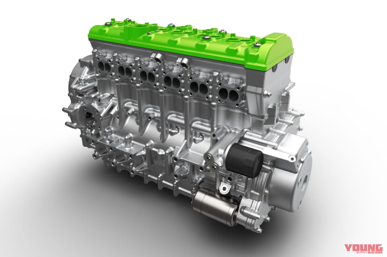 画像 No.5/7] カワサキが新型6気筒ターボエンジンを開発!! あるぞ