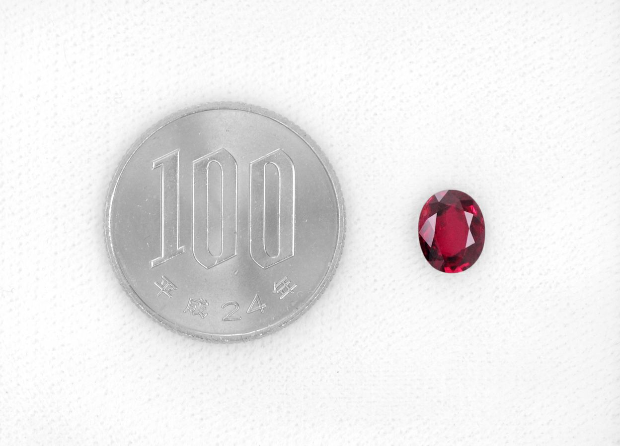 タイ産非加熱ルビー1.46ct(GRS宝石鑑別書付) | ユアエメラルド