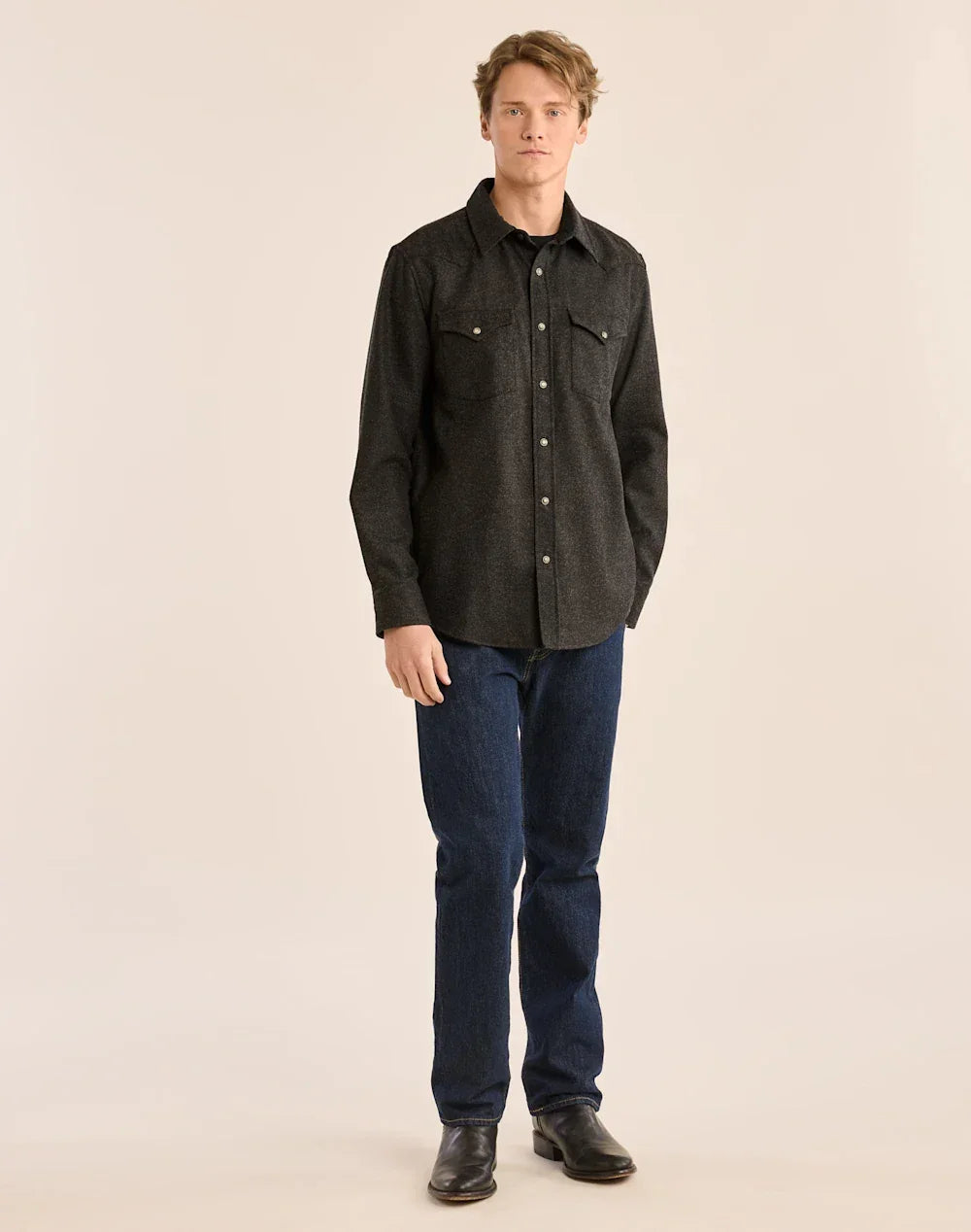 Pendleton Black Brown Wool Shirt | Your Western Decor