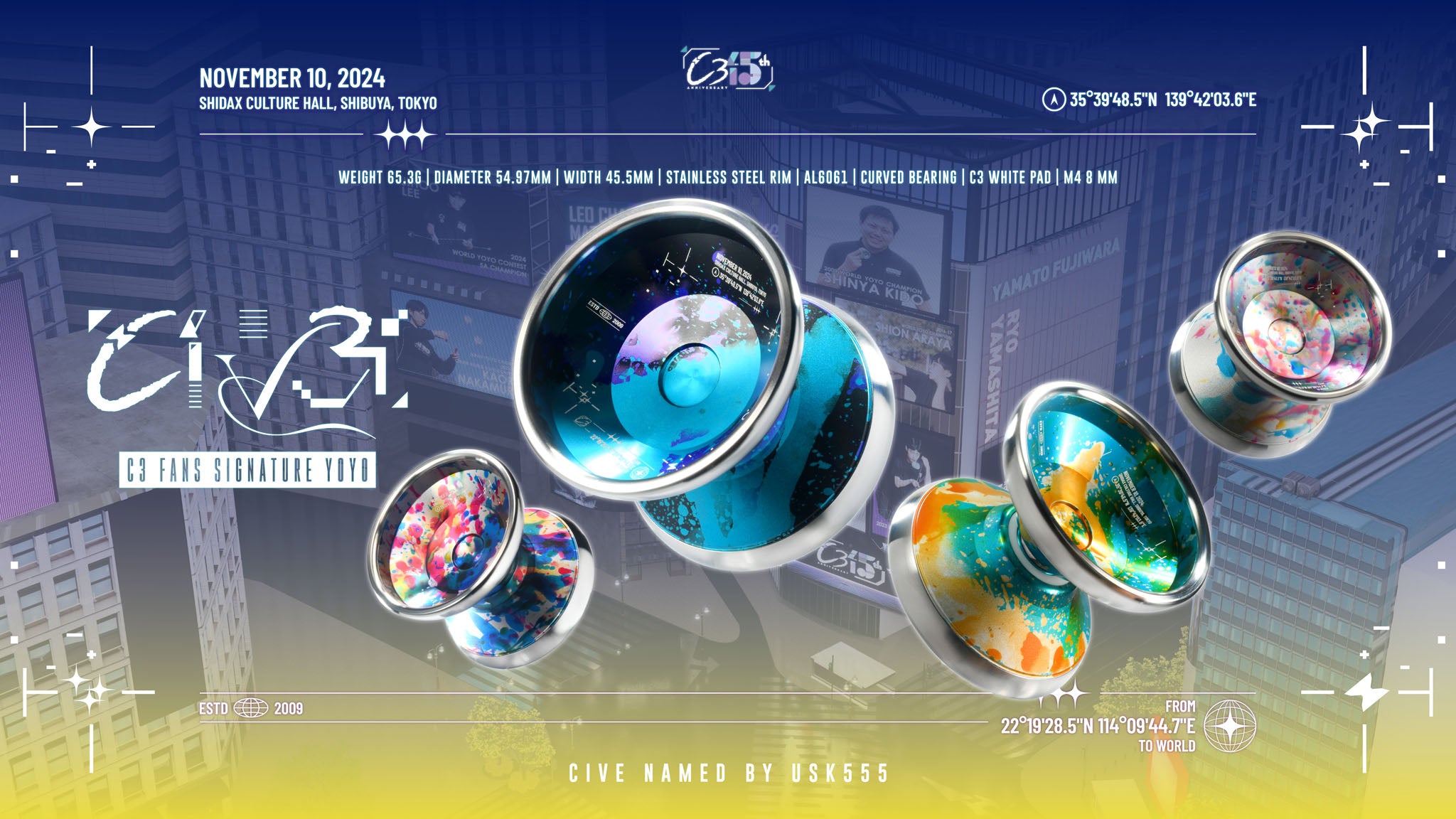 サイヴ - C3ヨーヨーデザイン ┃ ヨーヨー専門店リワインド