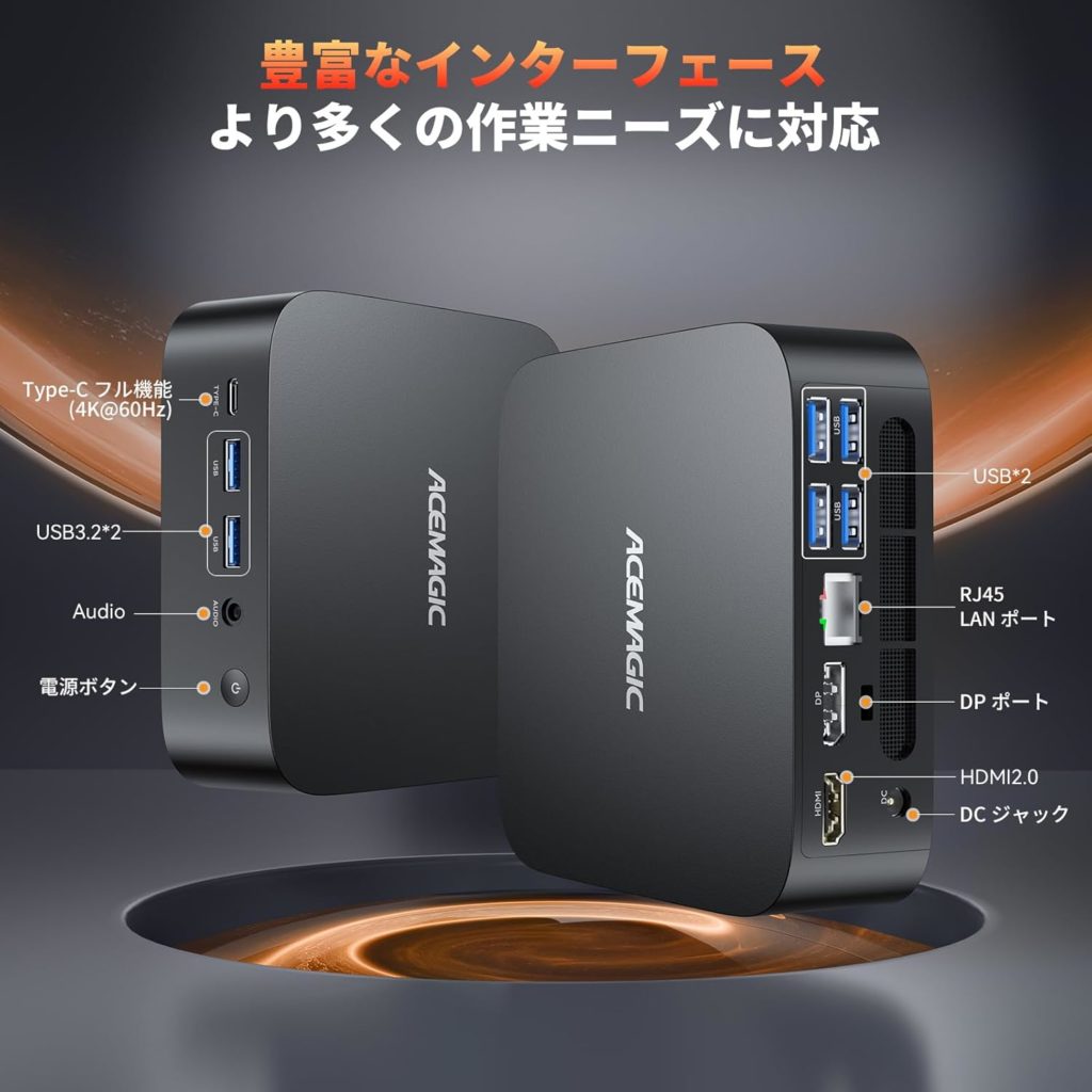 3万円前半 Ryzen 5 7430U ミニPC｜ACEMAGIC K1徹底検証 - ヨーイチ PC