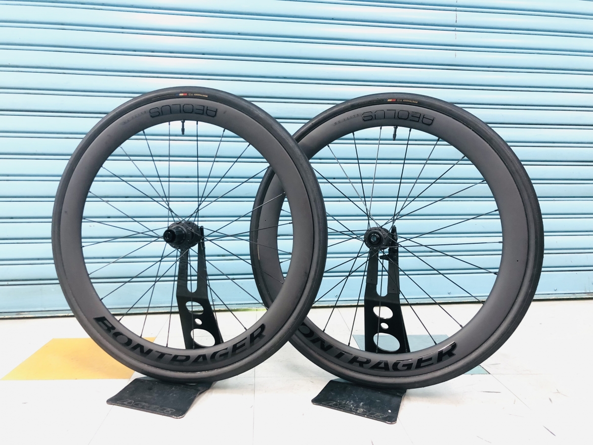 アウトレット】「BONTRAGER AEOLUS ELITE 50」TLR対応カーボンホイール