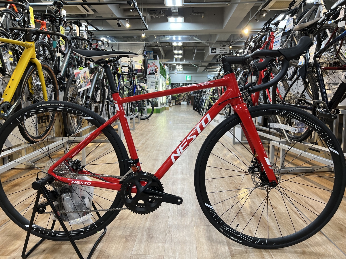 NESTO】今売れている！あえての機械式ディスクブレーキ搭載ALTERNA