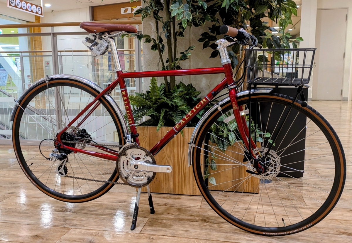 クラシック＆オシャレなクロスバイクを街乗り仕様に組んで販売しており