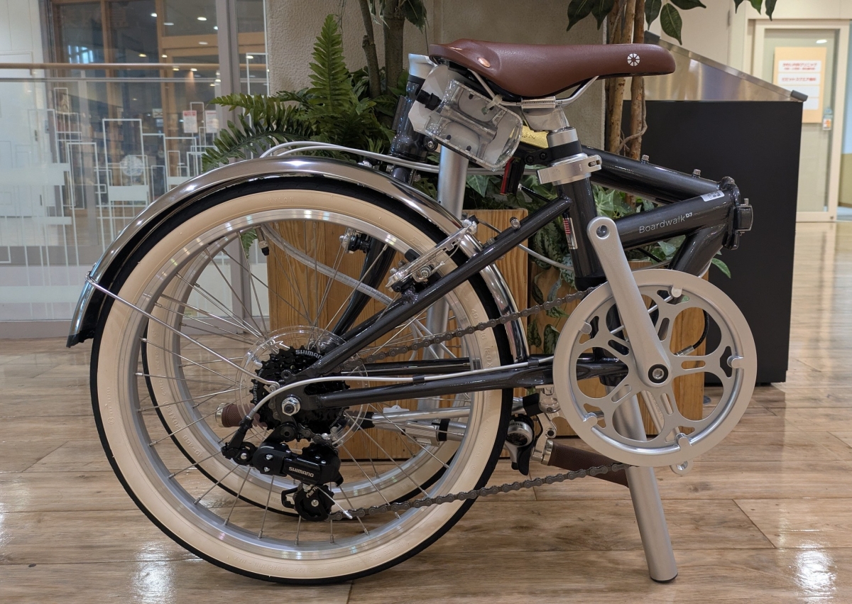 DAHON STORE】オシャレなフォルムが人気の折りたたみ自転車です