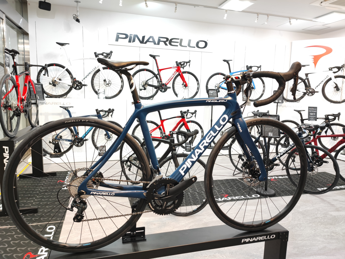 新橋xPINARELLO】フルカーボンでディスクブレーキ搭載で30万円