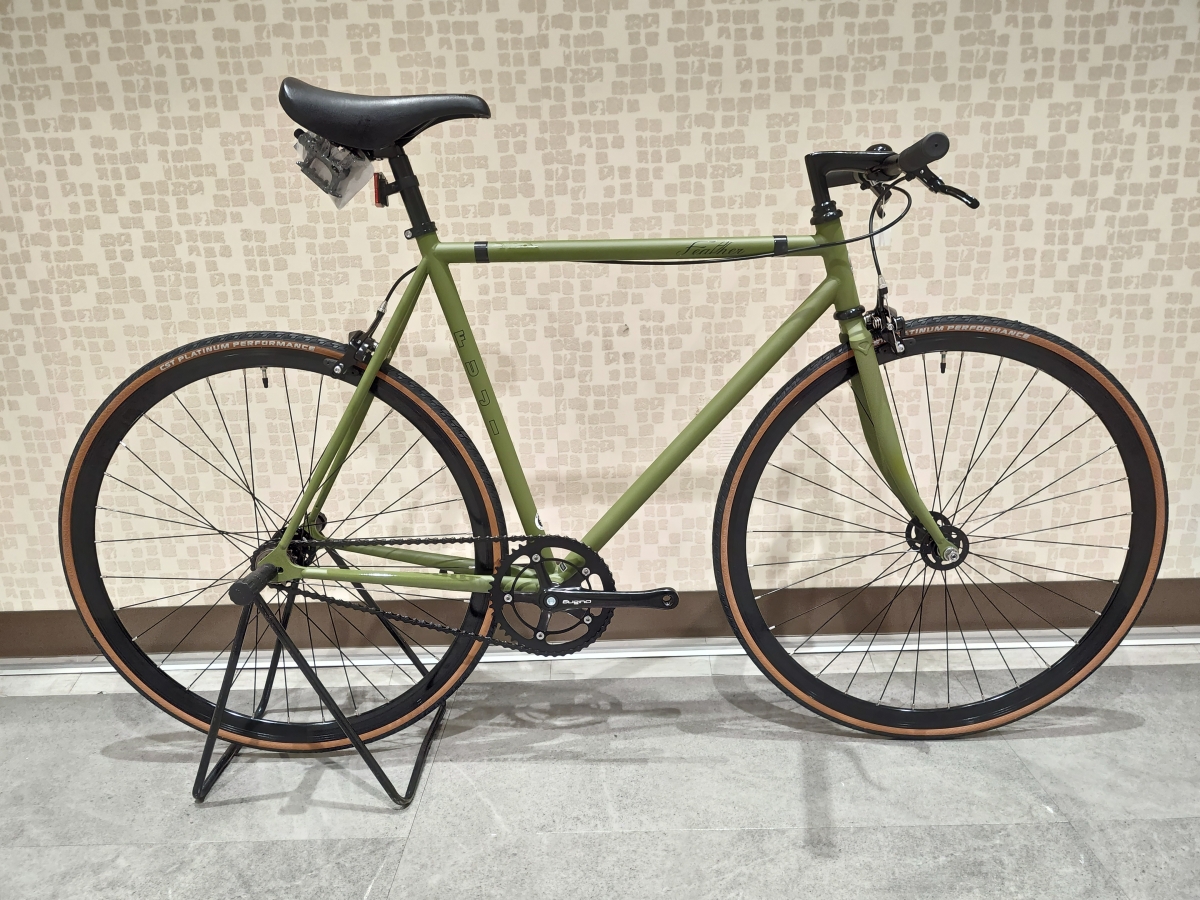 オリジナルカスタム】シングルスピードのトラックハンドルって不便そう