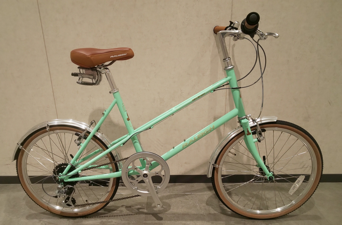 RALEIGH】ミキストフレームで乗り降りしやすい、ちょっとオシャレな