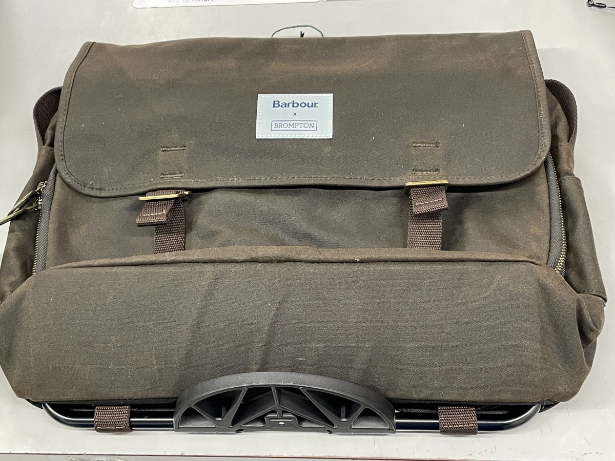 ブロンプトン×バブアー タラスバッグ オマケ有 ブロンプトン×バブアー
