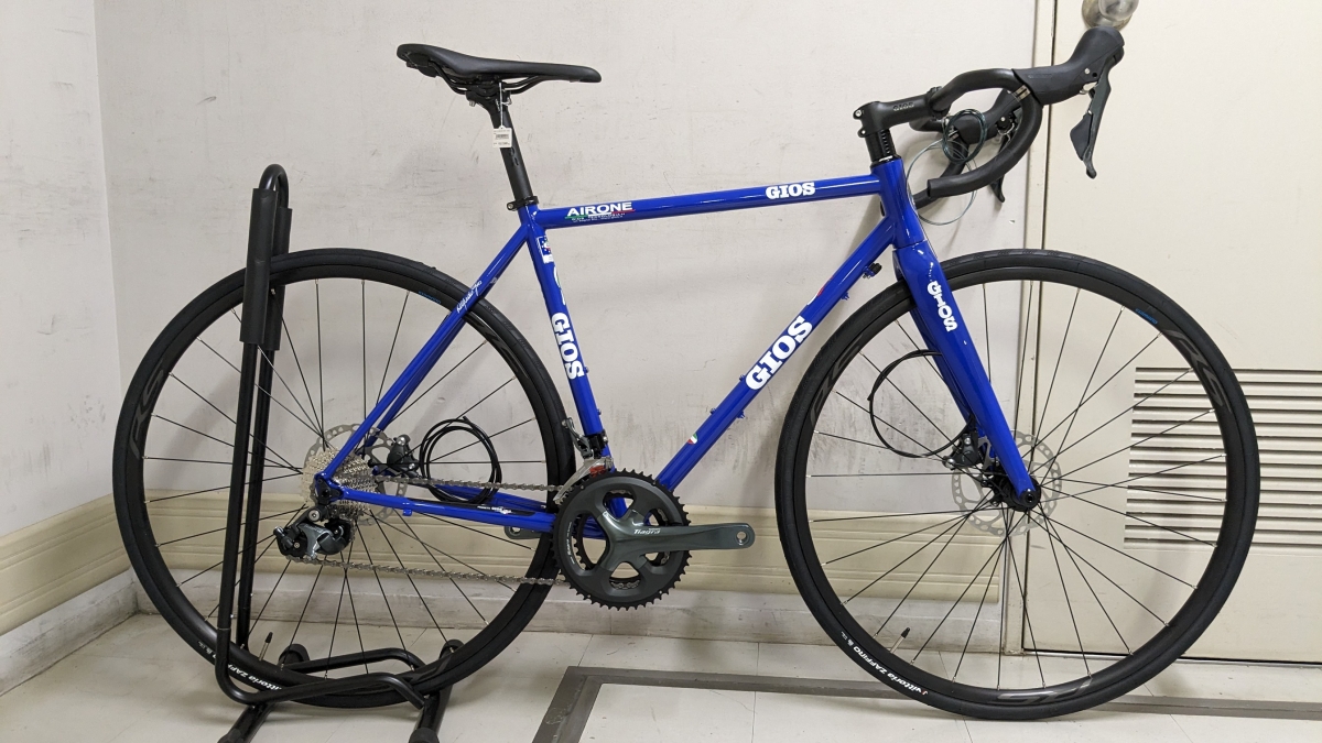 GIOS】現代のクロモリバイク！ディスクブレーキ採用のAIRONEご紹介です