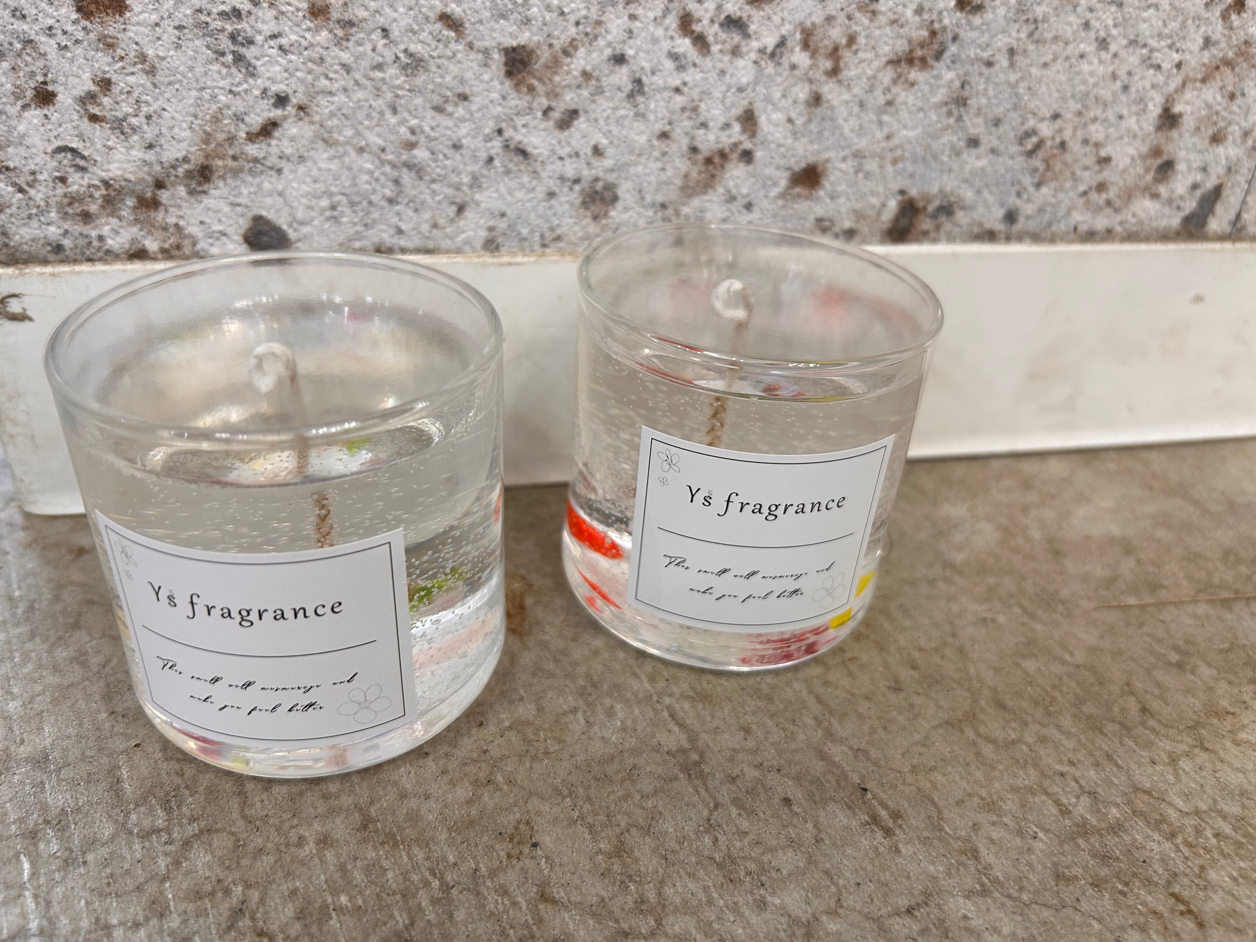 アンダラクリスタルのジェルキャンドル – Y's flowers -千歳市幸福のお