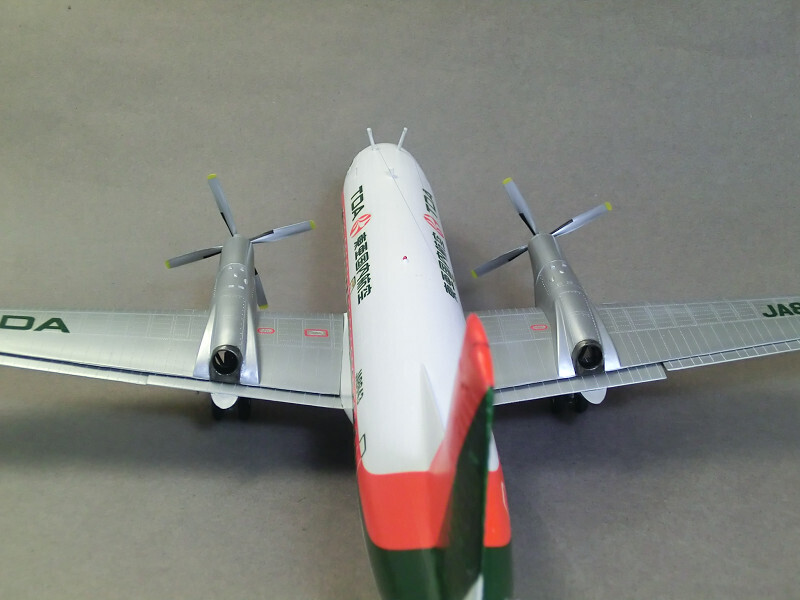 バンダイ】1/72 YS-11 東亜国内航空製作【完成】: 【工房ネコの手