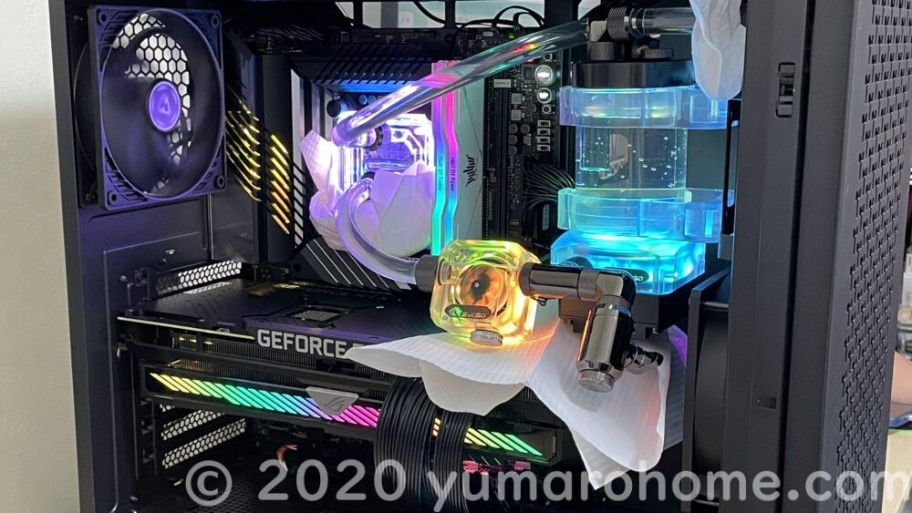 自作PC】Thermaltake「Divider 500 TG Air」で、はじめての『本格水冷