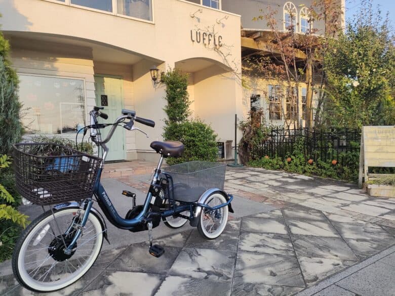 ペルテックの三輪電動自転車 TDR-163Lをレビュー！安定感があって荷物