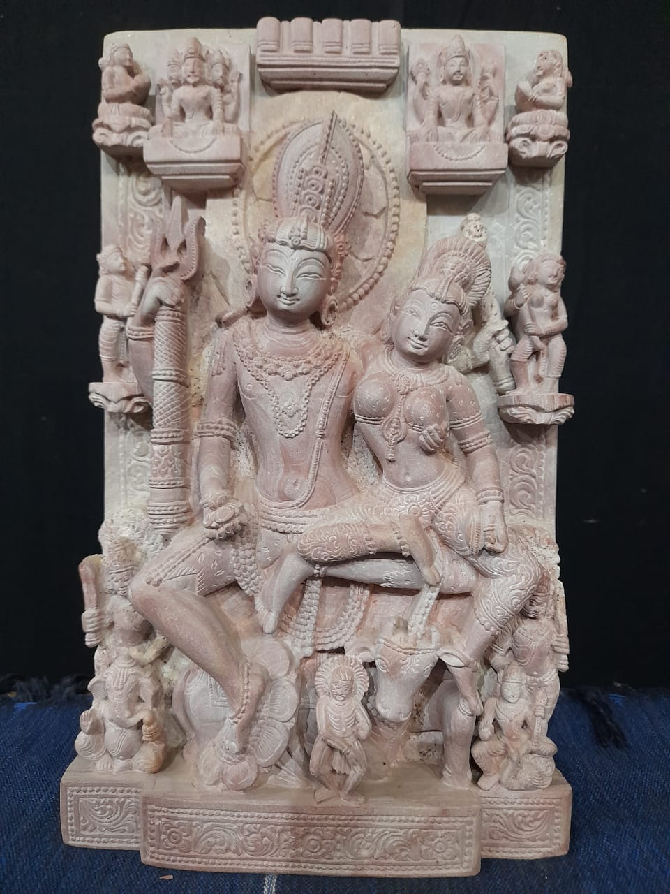 インド 「天空」 神像 仏像 彫刻 大理石 インテリア｜輸入マート