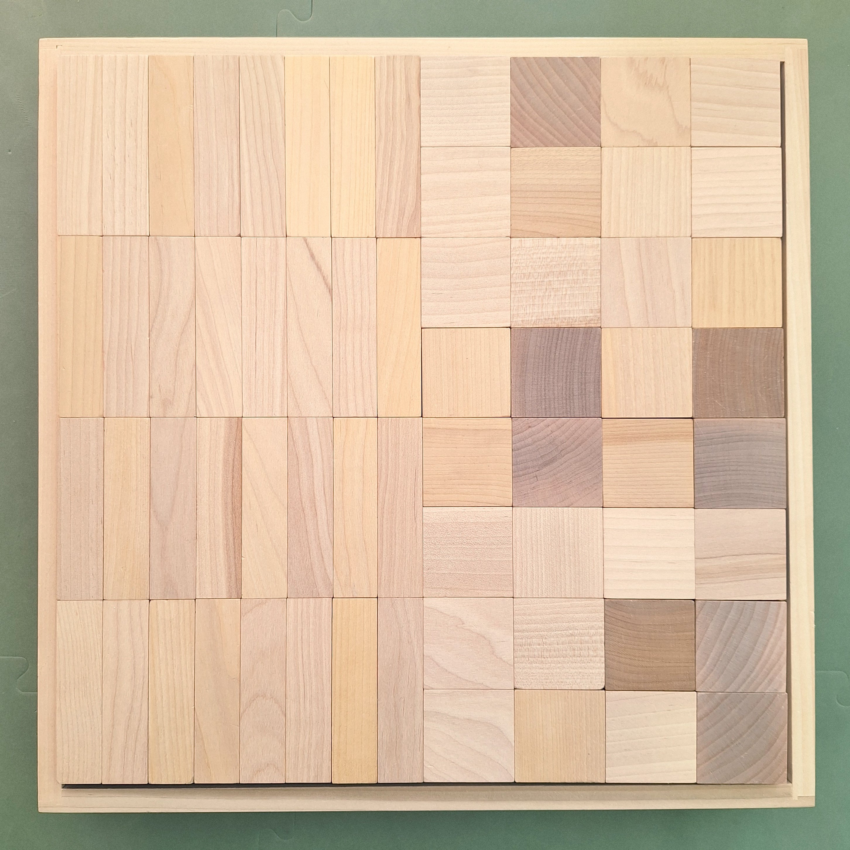 在庫あり・即納】WAKU-BLOCK45 H0 (童具館） – 木のおもちゃ専門店ゆうぼ