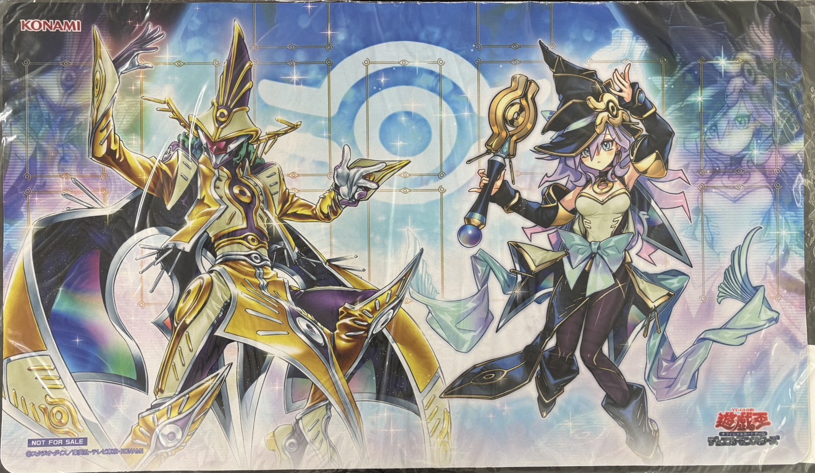 プレイマット】幻惑の見習い魔術師&幻惑の魔術師(遊戯王の日) | 福福