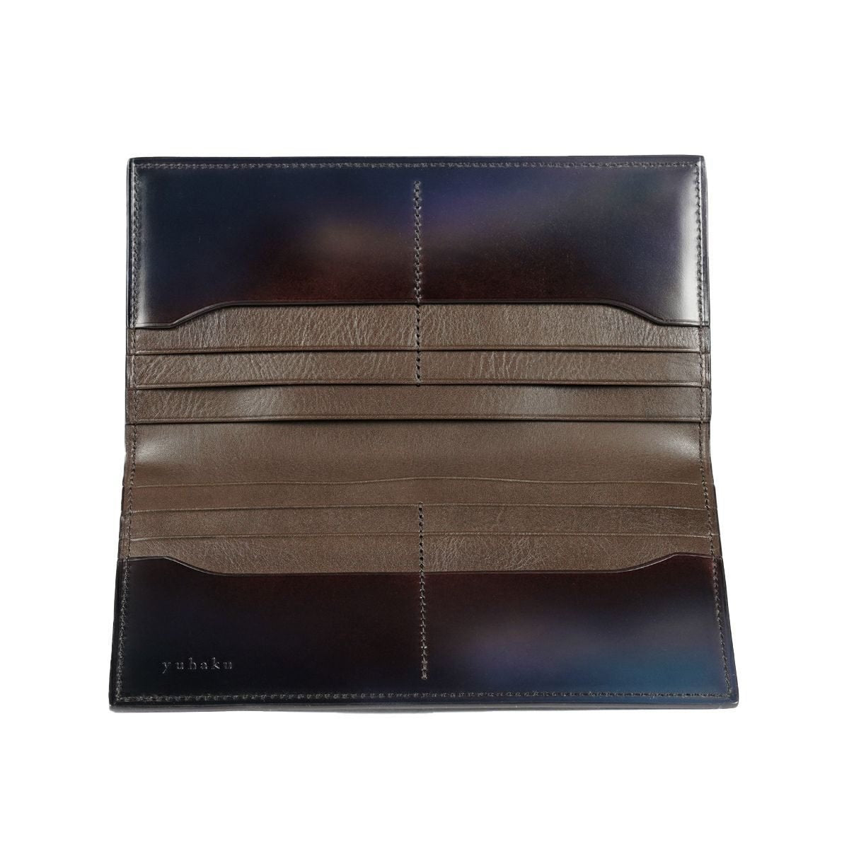 YAR119GENEI コードバン長財布 「幻影」 ｜美しい色彩の革財布、革製品