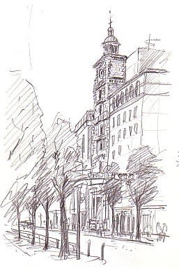 鉛筆画 藤沢 風景 技法 スケッチ