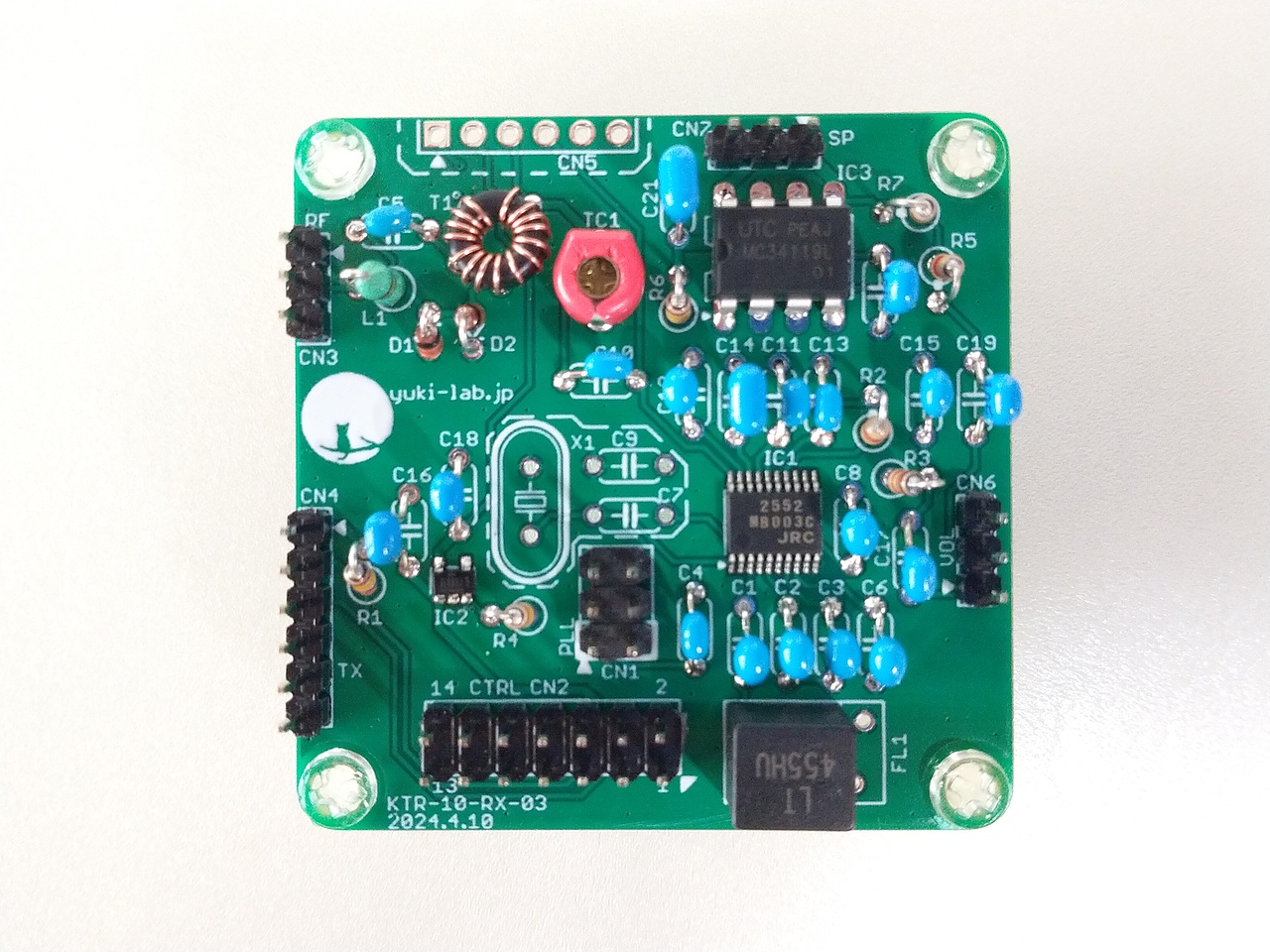 500mW出力】50MHz QRPp AMトランシーバーキット KTR-12 / JR0DBK