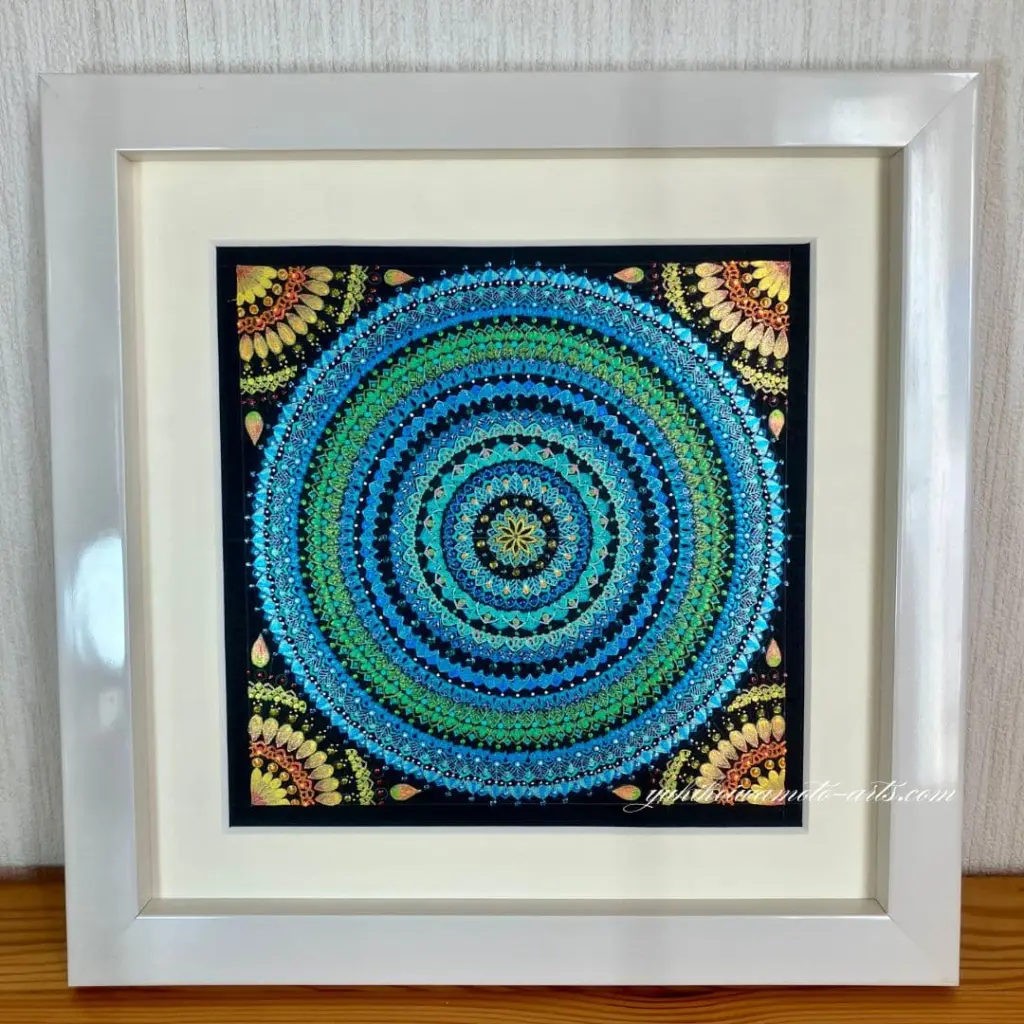 幸運を呼ぶ曼荼羅アート作品集 | スピリチュアルペン画｜原画販売