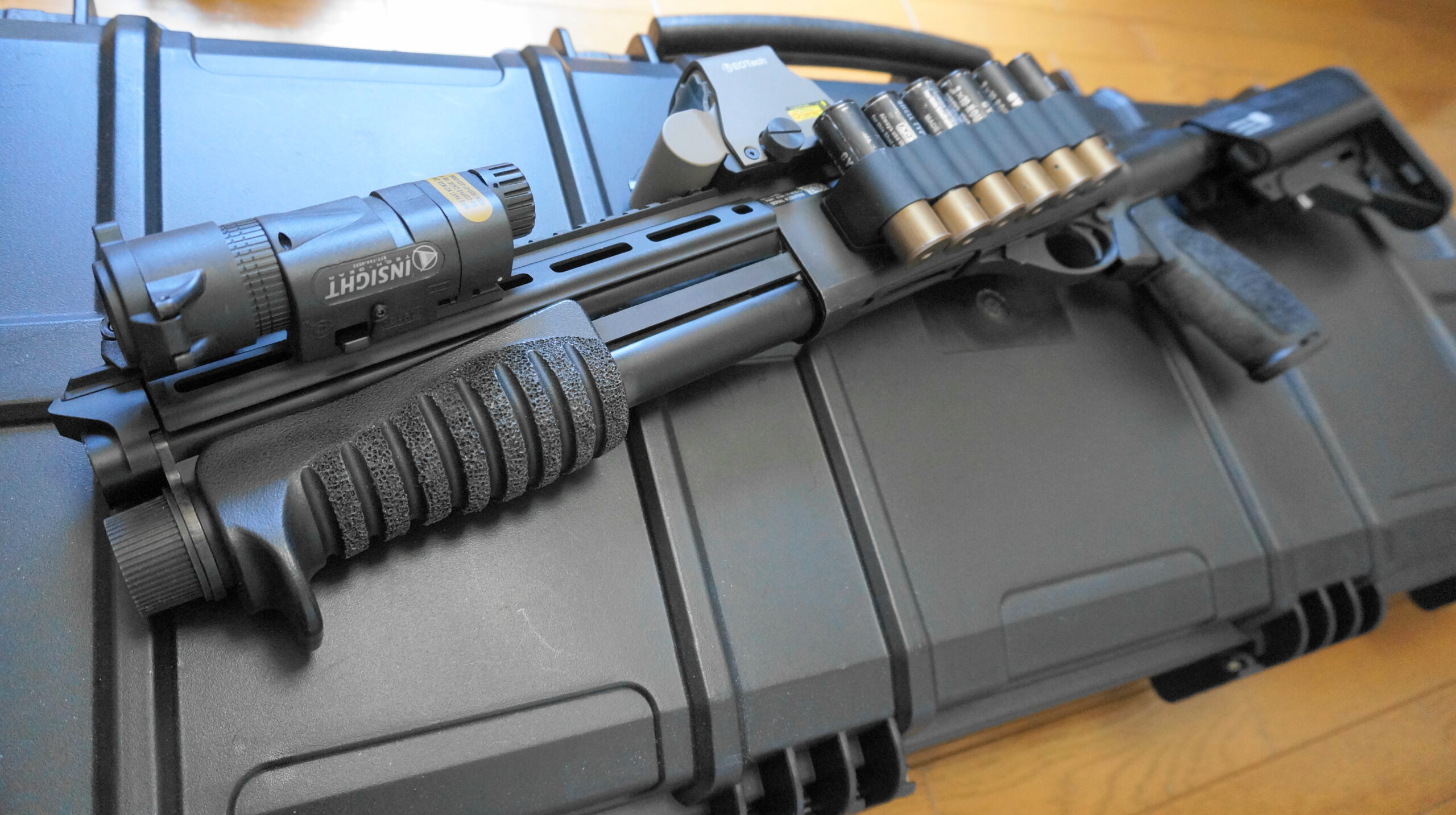 東京マルイ M870ブリーチャー M4ストックカスタム2 | ゆるくサバイバル