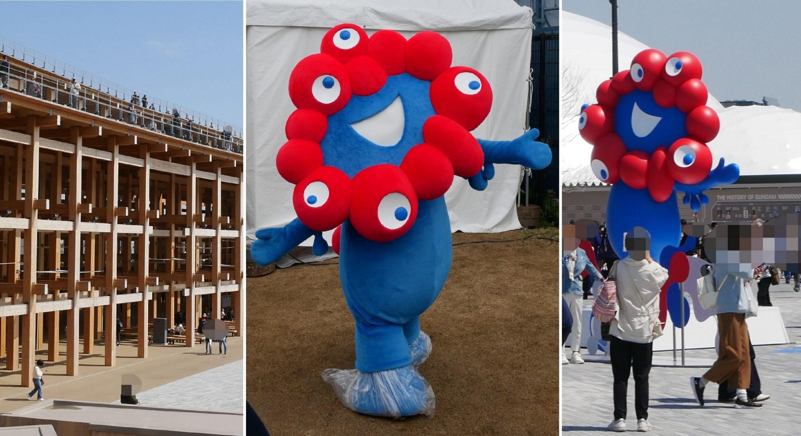 大阪・関西万博のキャラクター「ミャクミャク」と仲間たち｜ゆるキャラ