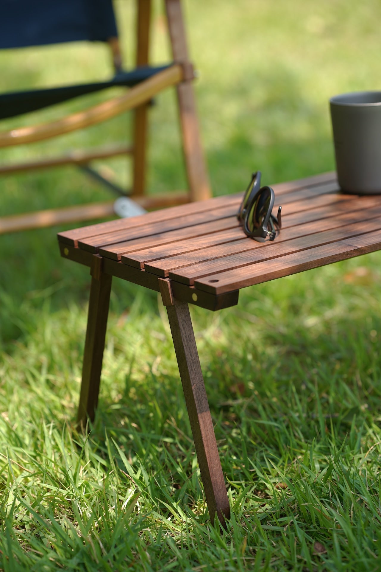 テーブル・チェア・ハンモック assemble mini table WG ( walnut gold