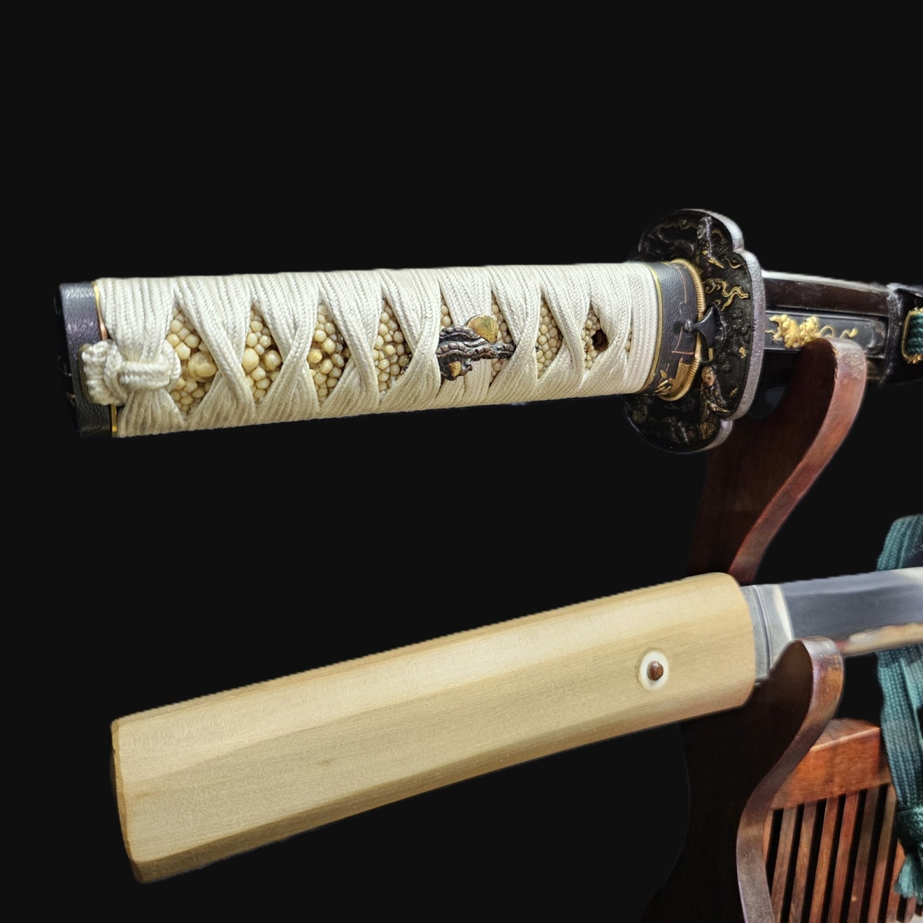 01-3014 薩摩国平正良(白鞘付)脇差（日刀保・特別保存） | 日本刀専門