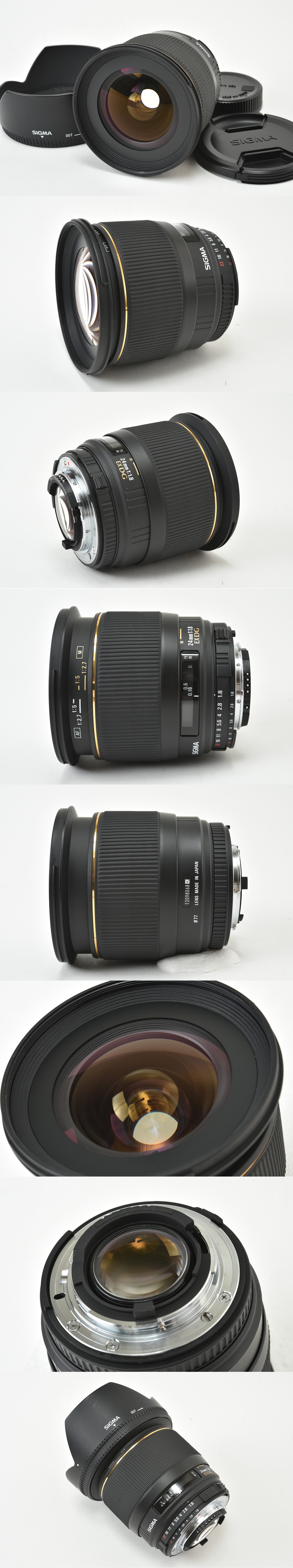 SIGMA AF 24mm f1.8 EX DG Aspherical Macro Lens for Nikon