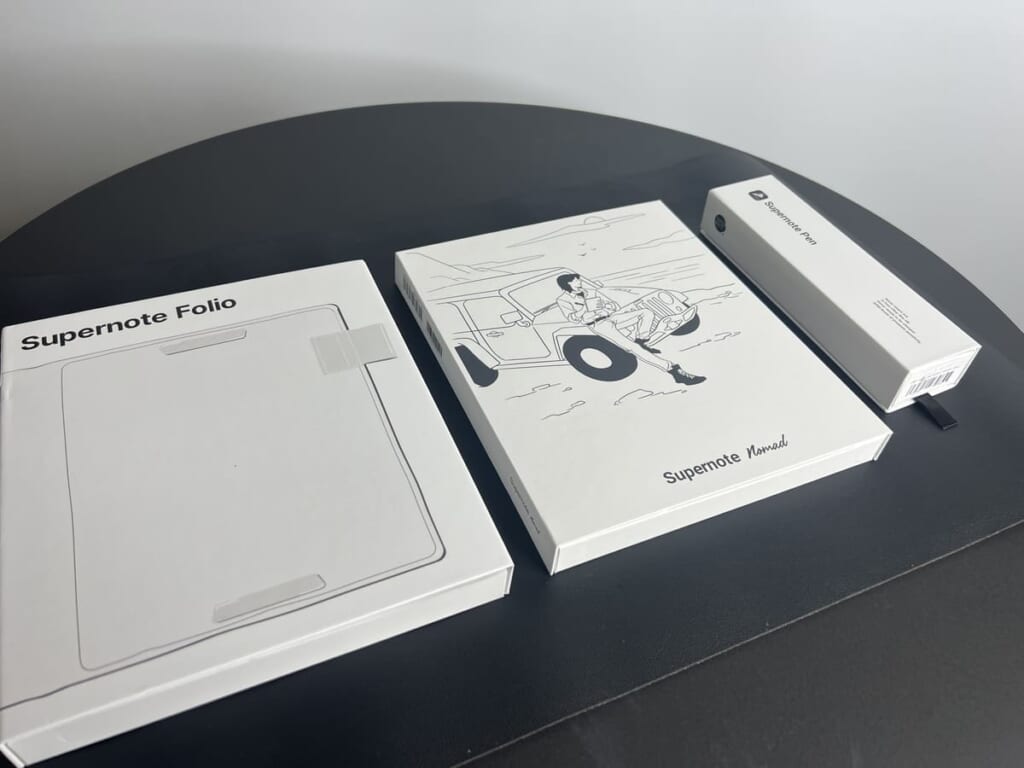 Supernote Nomadレビュー｜電子ペーパーを採用したタブレッド型の