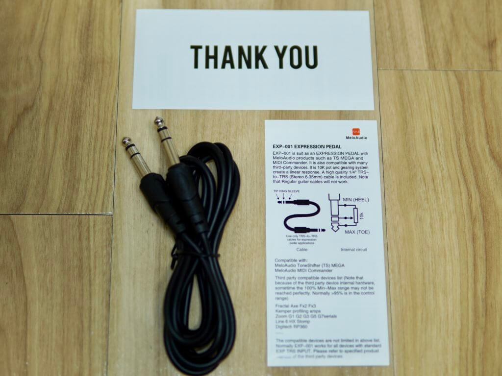 HX Stompに最適！コンパクトサイズのエクスプレッションペダル