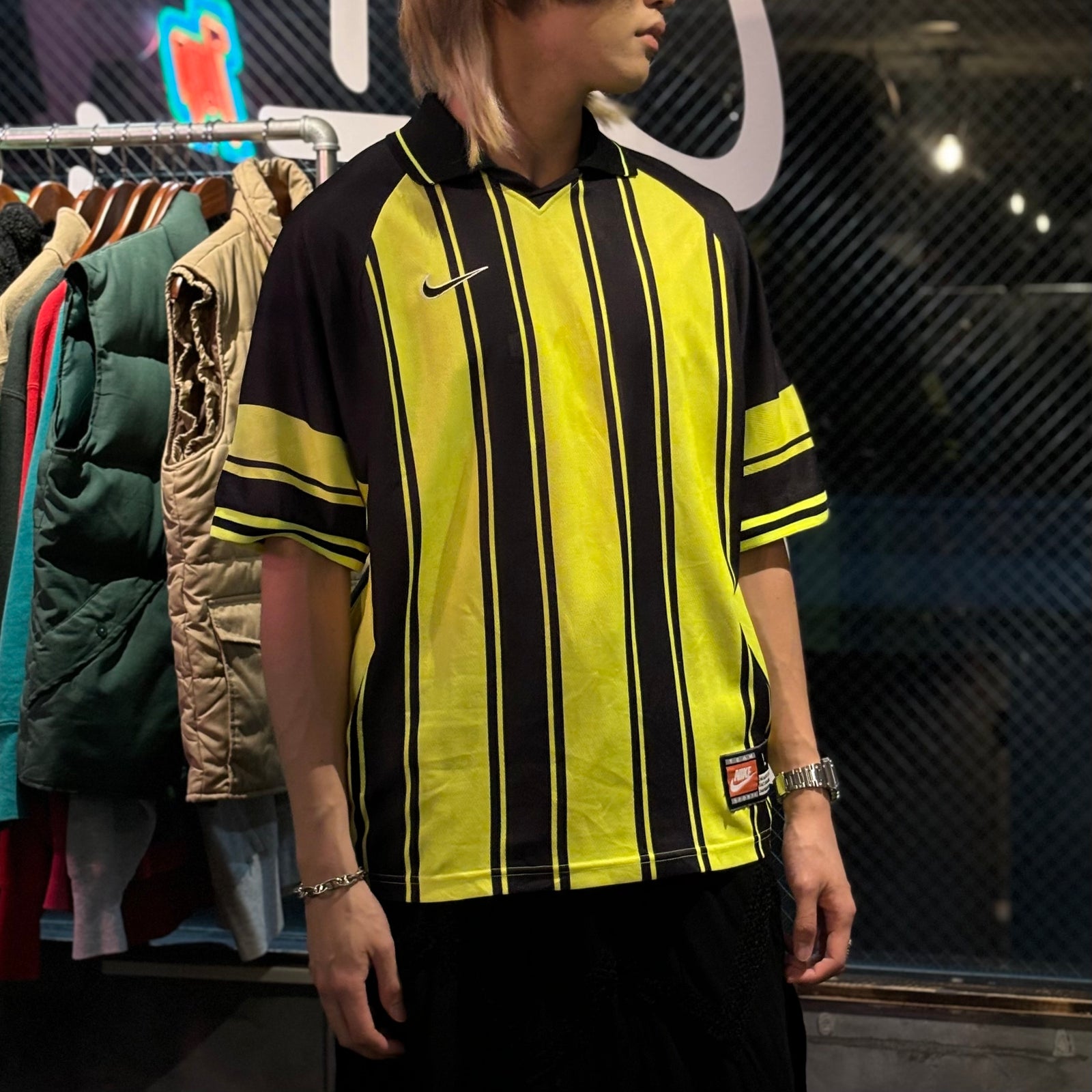 古着 90s【NIKE】MADE IN U.K. サッカーシャツ｜ヴィンテージ（古着