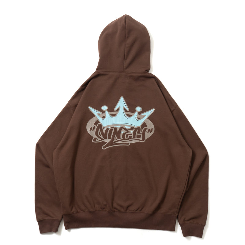 King Logo Zip Hoodie – YZ