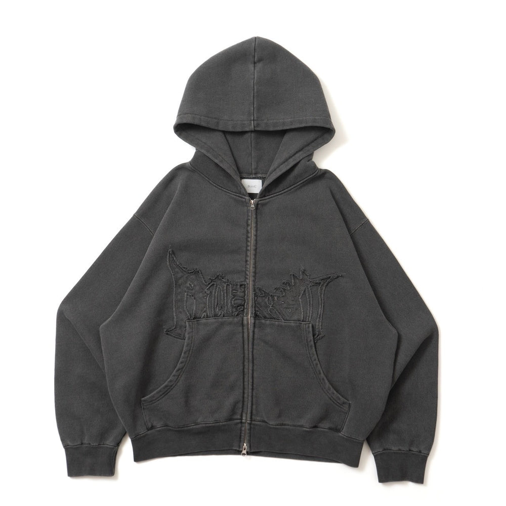 bless u pigment zip hoodie – YZ