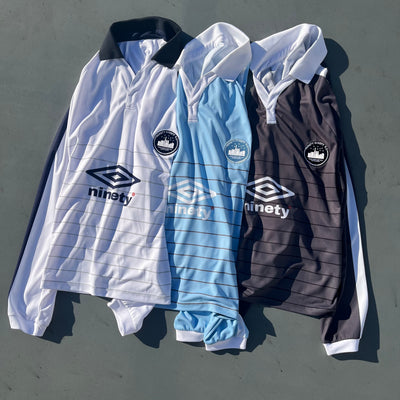 9090 × umbro Stripe L/S Game Shirt – YZ
