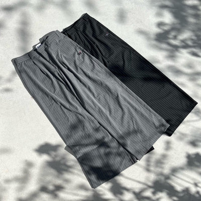 N Logo Stripe Slacks Pants – YZ