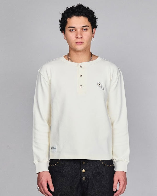 Flower studs thermal tee – YZ