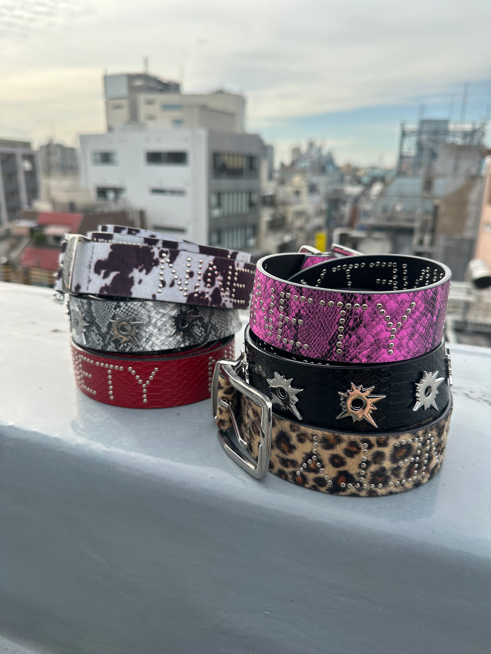 Bullet Assort Studs Belt – YZ