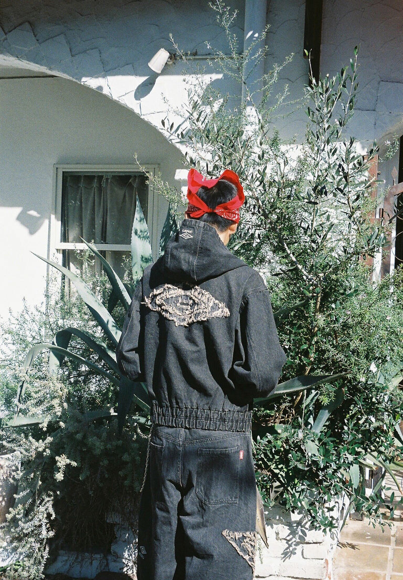 9090 × umbro Denim Zip Hoodie – YZ