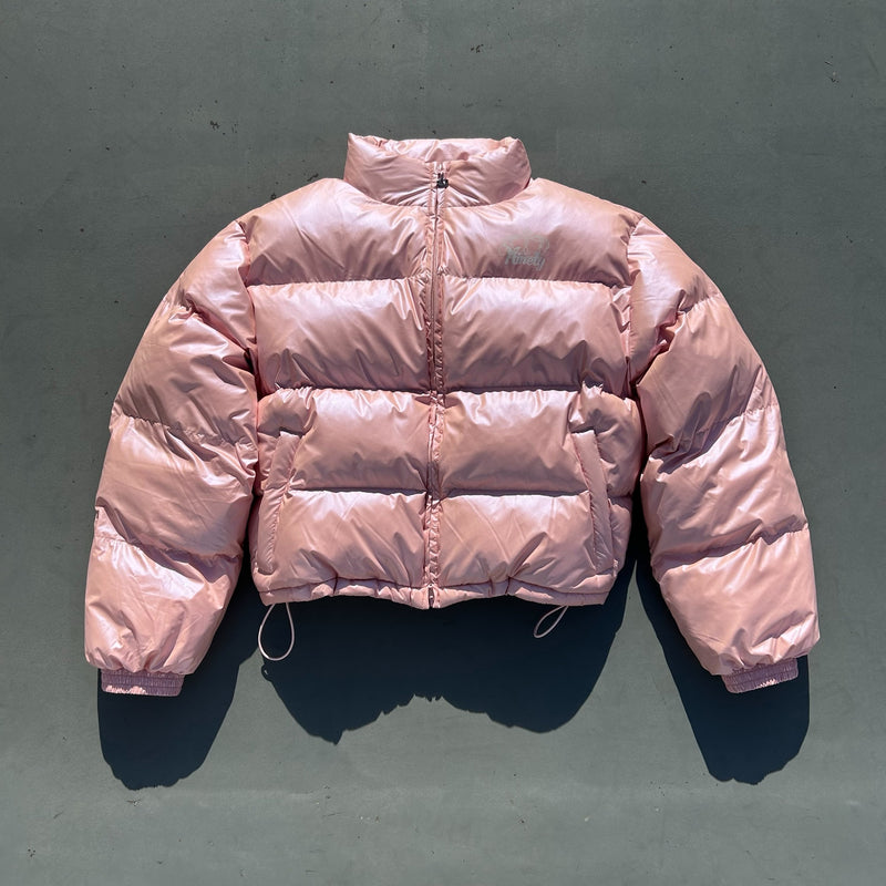 Glitter Short Puffer Jacket【9090 girl】 – YZ