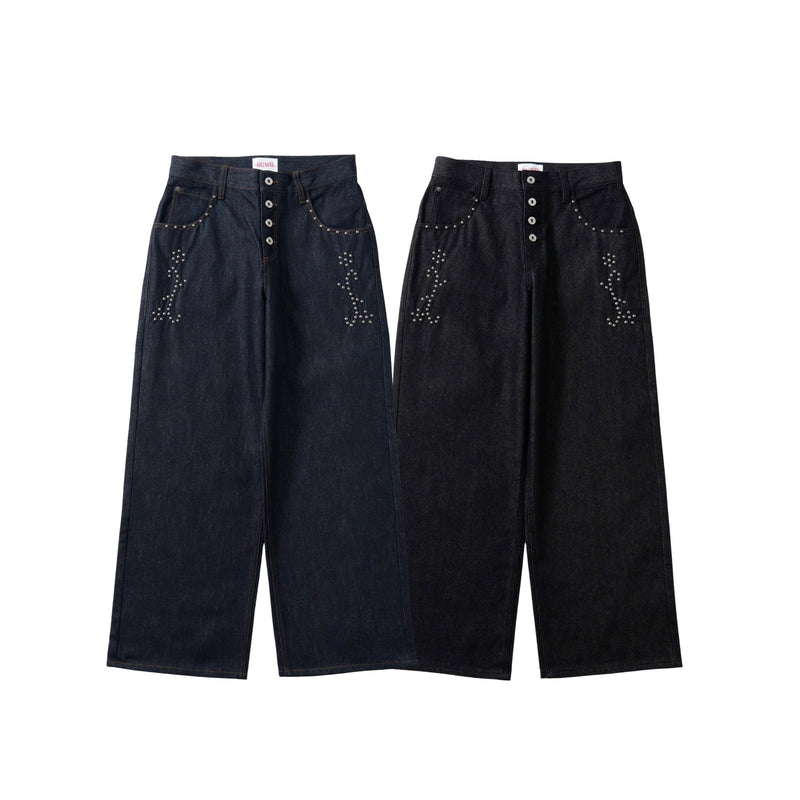 クラシックスタッズデニムパンツ – YZ