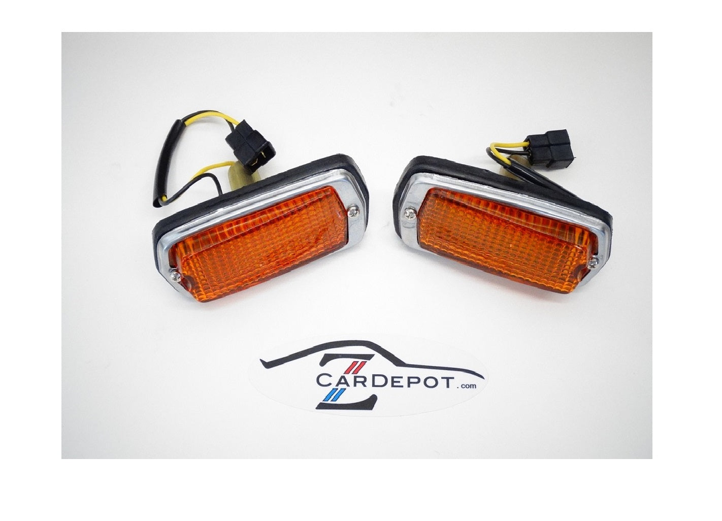 Side Marker Lights Red Pair 240Z 260Z 280Z | Z Car Depot Inc