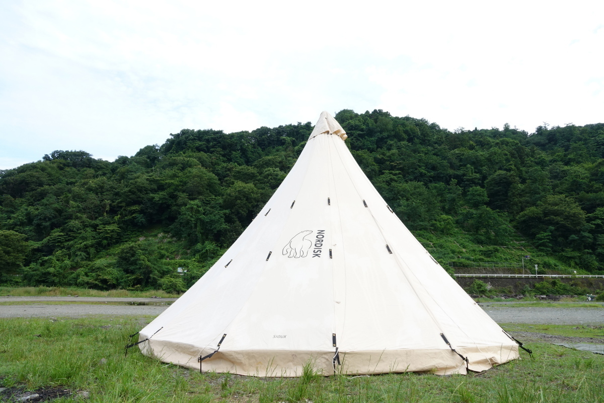 シンプルでワイルド！ Nordisk スーSIOUX – 残念キャンプで