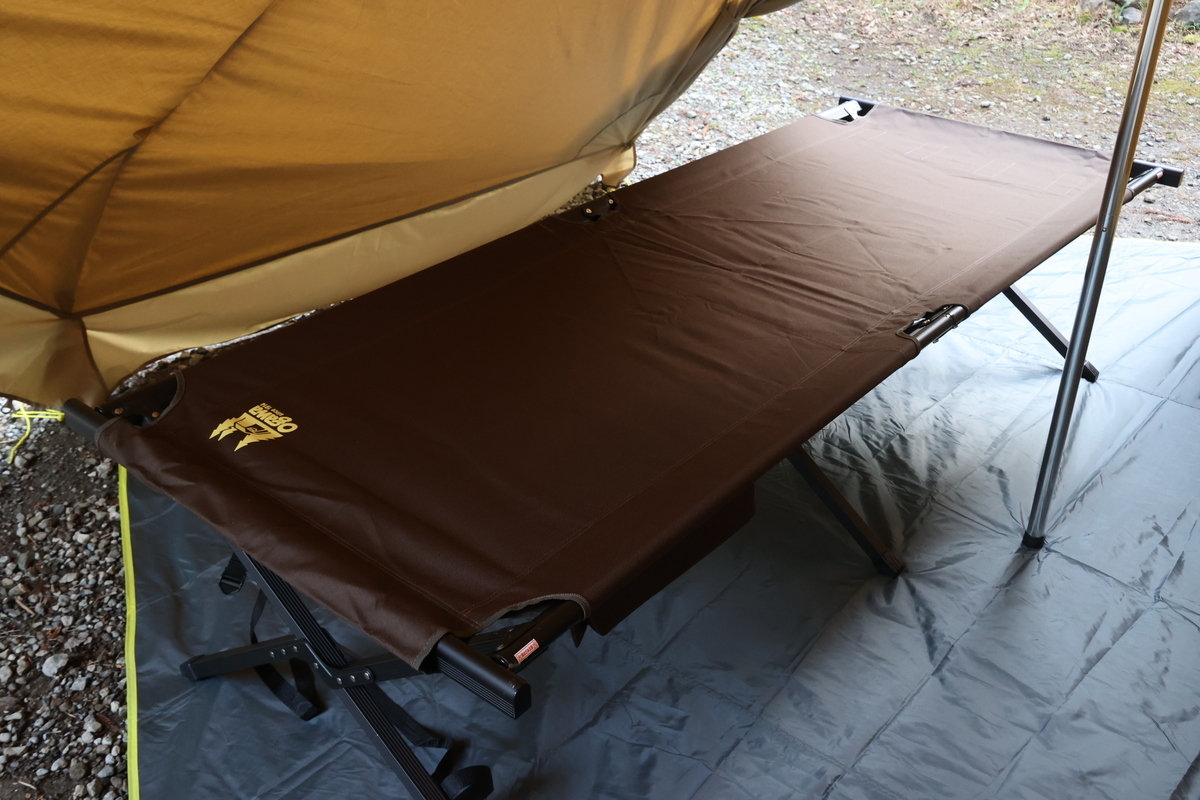 ogawa アルミGIベッドワイド – 残念キャンプでごめんなさいっ！